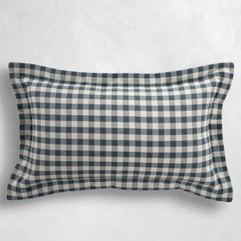 Check Plaid Outdoor Performance Pillow — Summer Classics