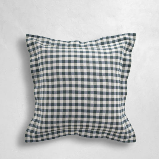 Check Plaid Outdoor Performance Pillow — Summer Classics