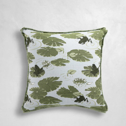 Ribbit Outdoor Performance Pillow — Summer Classics