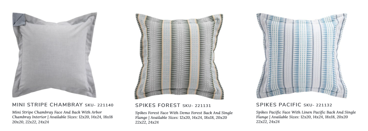 PERFORMANCE PILLOWS Collection
