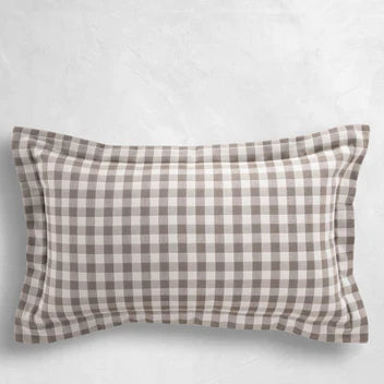 Check Plaid Outdoor Performance Pillow — Summer Classics